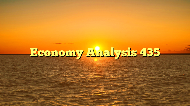 Economy Analysis 435